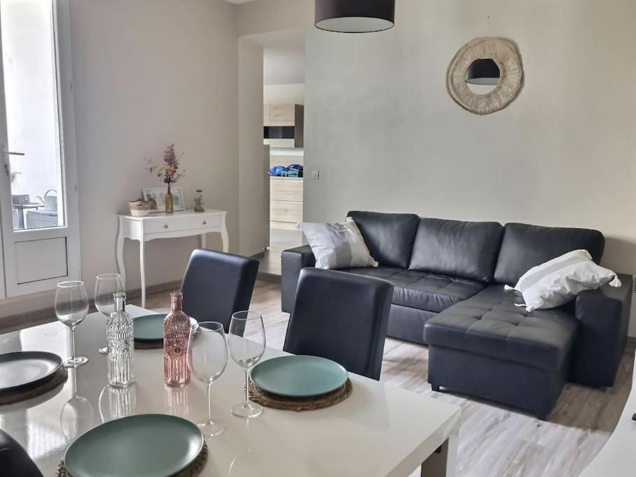 Appartement Avec Terrasse Centre De La Bastide Carcassonne Luaran gambar